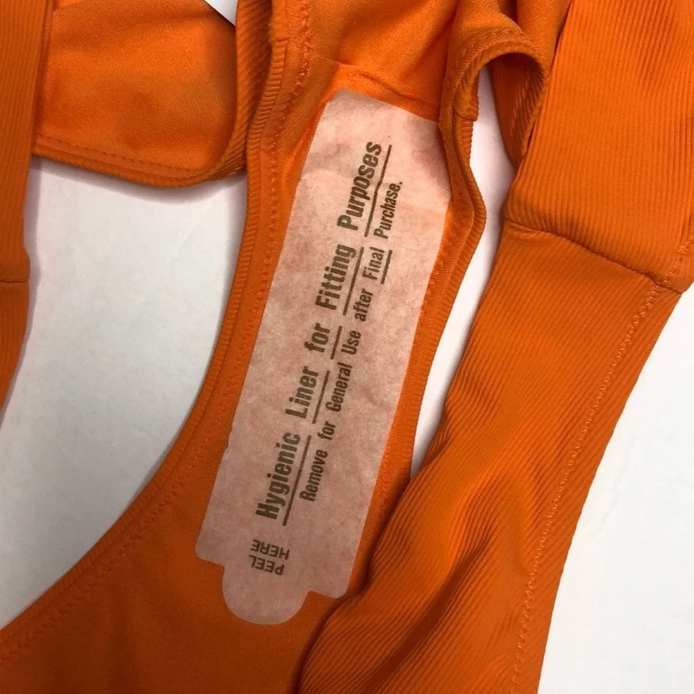 NWT athleta cloudbreaker rib mid rise bikini